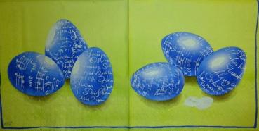 113 Eggs,  Easter Eggs - 3 ply (yellow) - Ihr